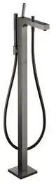 AXOR-HG-AXOR-Citterio-Einhebel-Wannenmischer-bodenstehend-mit-Pingriff-Polished-Black-Chrome-39451330 gallery number 1